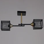 Потолочная люстра на штанге Reluce 06400-0.3-02 BK+COP (220V)