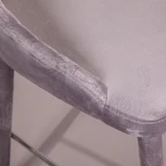 Стул полубарный Douglas, бархат серый Top Concept DOUGLAS 2000000000282