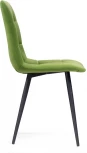 Стул Notta Чилли велюр светло-зеленый / черный 502063