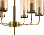 Люстра потолочная на штанге Balletto V000252 (13014/6R Brass )