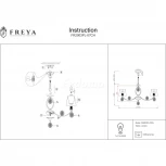 Подвесная люстра Freya Luciana FR2003PL-07CH