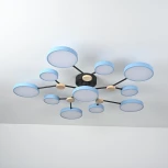 Потолочная люстра с пультом на штанге LED Lu Carte LC-11-1728