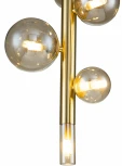 Подвесной светильник Canto V000245 (11026/5P Gold ) (220V, на проводе, шар)