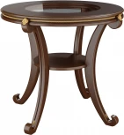 Стол журнальный Глория С орех Л от фабрики Mebelik