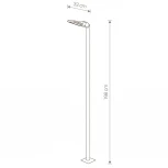 Наземный светильник Nowodvorski Pathway 9252 (LED, 220V, IP44)