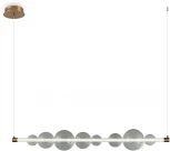 Подвесной светильник Freya Glaze FR5396PL-L13BS (LED, 220V, на тросе, шарики)