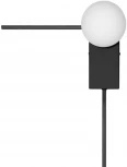 Настенный светильник Loft It Meridian 10132/D Black (220V, шар)