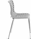 Обеденный стул Tetchair SKALBERG (Металл,Пластик/Cерый) 19259