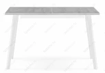 Стол раскладной Notta Колон Лофт 120 25 мм бетон / белый матовый 489645