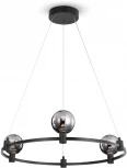 Подвесная люстра Freya Urban FR4005PL-03B (LED, 24V, на тросе, шарики, кольцо)