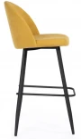 Барный стул Сондре горчичный / черный 464887 Woodville