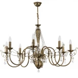 Потолочная люстра Kutek Luca LUC-ZW-8(P) (220V, подсвечник, свеча)