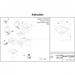 Настенный светильник уличный Maytoni Fulton O572WL-L6GR