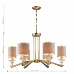 Подвесная люстра Favourite Rocca 2689-6P