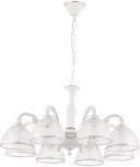 Подвесная люстра Arte Milano AM349737 349737/8 WT+SL (220V, на цепи)