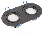 Светильник встраиваемый Feron DL2812 48459 50W G5.3 черный