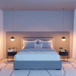 Подвесной светильник SP-EMISFERO-HANG-BUILT-R150-11W Day4000 (BK, 170 deg, 230V) (Arlight, IP20 Металл) 056591 (LED)