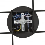 Потолочная люстра на штанге Lumion Benua 8304/6C золотой/черный, металл/акрил GX53 LED 6*7W 220V