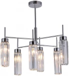 Потолочная люстра на штанге Omnilux Panvenan OML-68507-06 (220V, хрусталь)