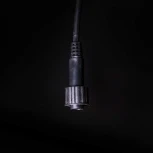 Силовой Провод 1,2м с Выпрямителем для Каучуковых и ПВХ Нитей 220В, Провод Черный Каучук, IP65