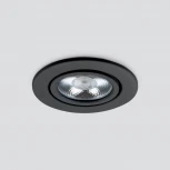 Встраиваемый светильник светодиодный черный Elektrostandard 15272/LED (220V, круглые)