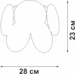Бра Vitaluce V5828-8/1A (220V)