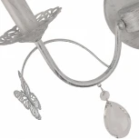 Бра Arte Milano AM346179 346179/2W WT+SL (220V, подвески, подсвечник, свеча)