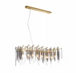 Подвесная люстра Stilfort Merkel 2129/03/08P (220V, хрусталь, на тросе)