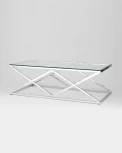 Журнальный стол Stool Group 120*60 ИНСИГНИЯ серебро УТ000001504