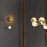 Настенный светильник (бра) Shield B ImperiumLoft Shield01 (158396-26) (LED, 220V, кольцо)