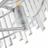 Потолочная люстра хрустальная на штанге Arte Milano Sorrento-2409 372409/6/100/470 CR (220V)