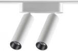 Трековый светильник Novotech Smal 359253 SHINO белый для низковольтного шинопровода IP20 LED 14W 48V 1260Лм 3000К (круглые)