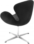 Кресло SWAN CHAIR графит, искусственная замша Bradex Home FR 0650