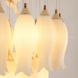 Подвесная люстра ярусная каскадная (цветы, птички) Cloyd Argana 11236 (220V, на проводе, цветы, птички)