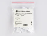 Соединитель угловой L для светодиодной ленты Ambrella Illumination GS6801 5050 12/24V (6 конт.)