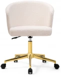 Компьютерное кресло Woodville Lika white teddy 15528