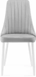 Стул на металлокаркасе Кора (Кора светло-серый / белый) Notta арт.517126