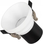 Светильник встраиваемый LED MS-VOLCANO-BUILT-R65-6W Warm3000 (WH, 38 deg, 230V) (Arlight, IP20 Металл) 033662