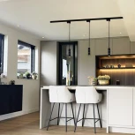 Трековый светильник однофазный Reluce 16005-9.3-001IL GU10 BK (220V)