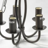 Подвесная люстра Lussole Lgo Congress LSP-9913 (220V, на цепи, подсвечник, свеча, IP21)