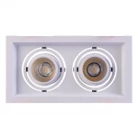 Встраиваемый точечный светильник DeMarkt Круз 637016202 (LED, 220V)