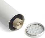 Подвесной светильник Feron ML1841 Barrel ECHO levitation 48395 MR16 35W, 2GU10, белый, с антибликовой сеточкой (220V, на проводе, круглые)