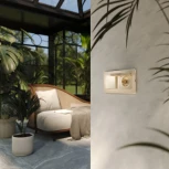 Розетка с заземлением с защит. крышкой и шторками (шампань) Werkel W1171211 (a069581)