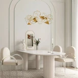 Подвесной светильник светодиодный Eurosvet Uma 90369/12 медь (220V, на тросе)