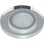 Встраиваемый точечный светильник Fametto Peonia DLS-P106 GU5.3 CHROME/SILVER (220V, круглые)