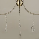 Подвесная люстра Reluce 04462-0.4-03 (220V, подвески, на цепи, подсвечник, свеча)