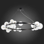 Подвесная люстра ST Luce Necton SL1165.403.24 (220V, на тросе, шарики, молекулы)