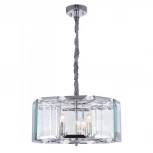 Подвесная люстра Divinare Ostin 1100/02 SP-5 (220V, хрусталь, на цепи)