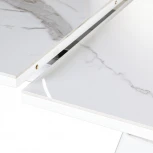 Стол раскладной Madison (140+40 см) испанская керамика белый Top Concept 2001000000937