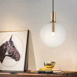 Подвесной светильник Penball D30 Gold ImperiumLoft Penball04 (168478-26) (220V, на проводе, шар)